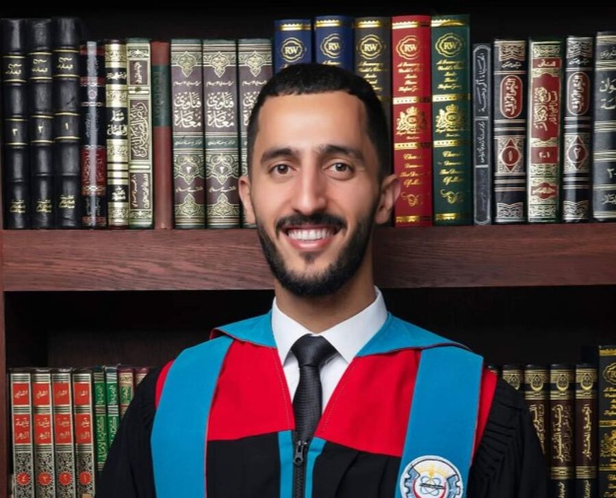 الدكتور عبدالله يحيى القضاة.. مبارك التخرج