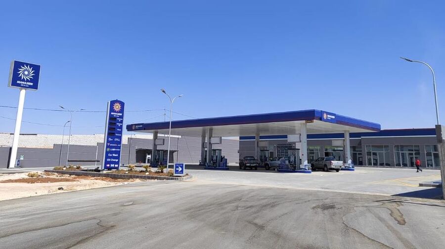 افتتاح محطة وقود جديدة تابعة لشركة