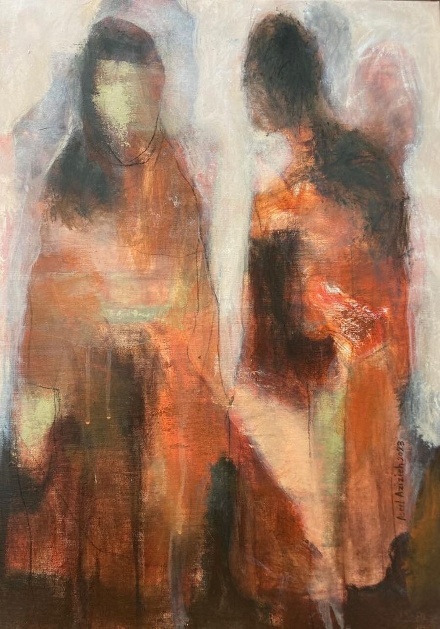 الأردنية عزيزية تشارك في أرت كامب