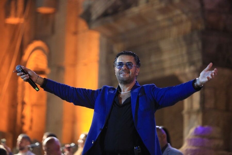 راغب يضع علامة جديدة في جرش