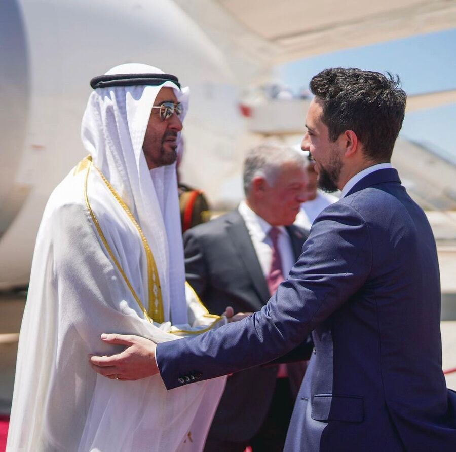 ولي العهد: يا مرحبا بضيف الأردن
