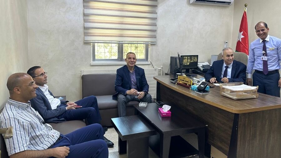 ابو علي يتفقد مديريات الضريبة في