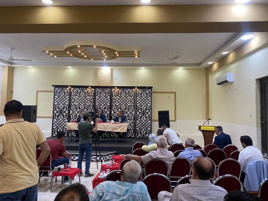لقاء لحزب إرادة في بلدة حكما