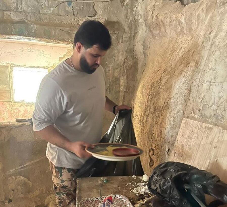 هذا ما يفعله المغامر الاردني فزع