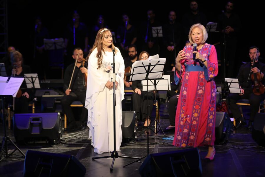 عايدة الأميركاني تعيد إلى جمهور مسرح