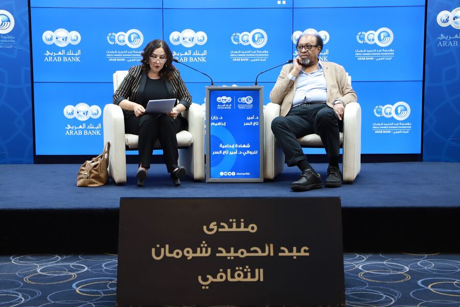 شومان تستضيف الروائي أمير تاج السر