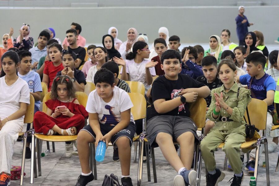 تخريج المشاركين في برنامج جامعة الأطفال