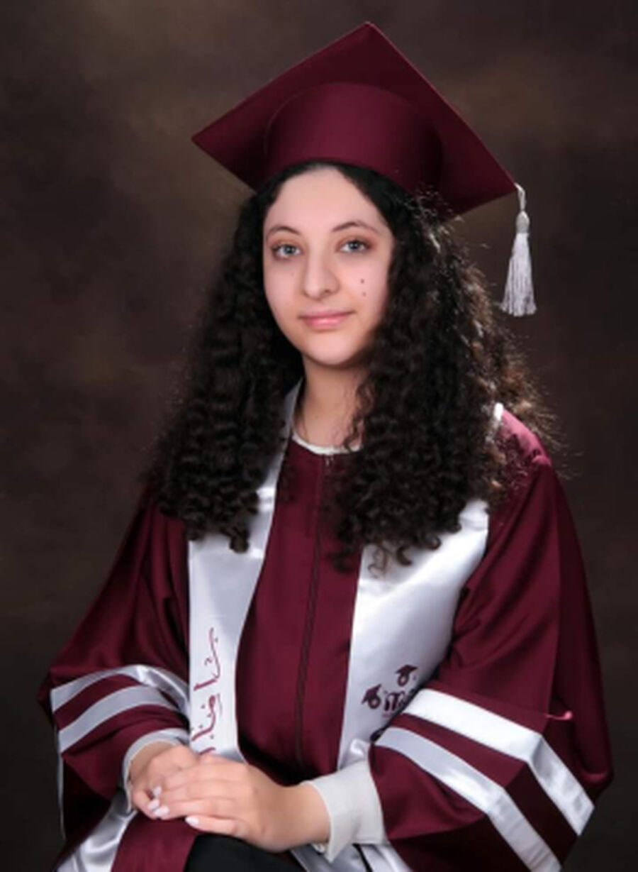 راما الراميني.. مبارك الـ 99.2 %