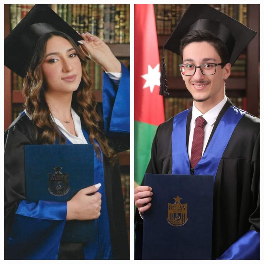 حدادين يبارك نجاح داني وجلوريا