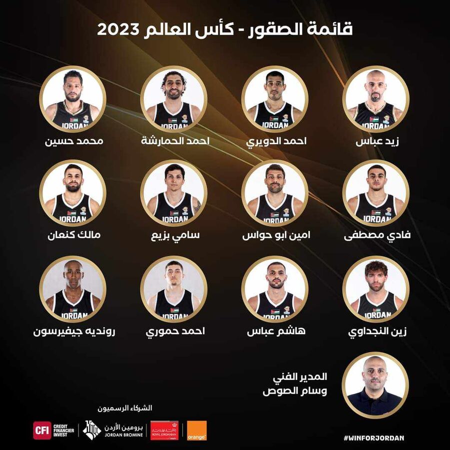 منتخب السلة يعلن قائمته المشاركة بكأس