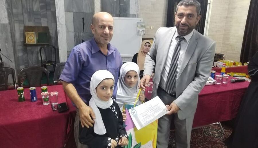 تخريج طالبات المركز الصيفي في عنجرة