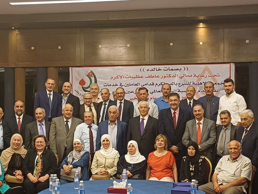 عضيبات: التبرع بالدم رسالة انسانيه لانقاذ