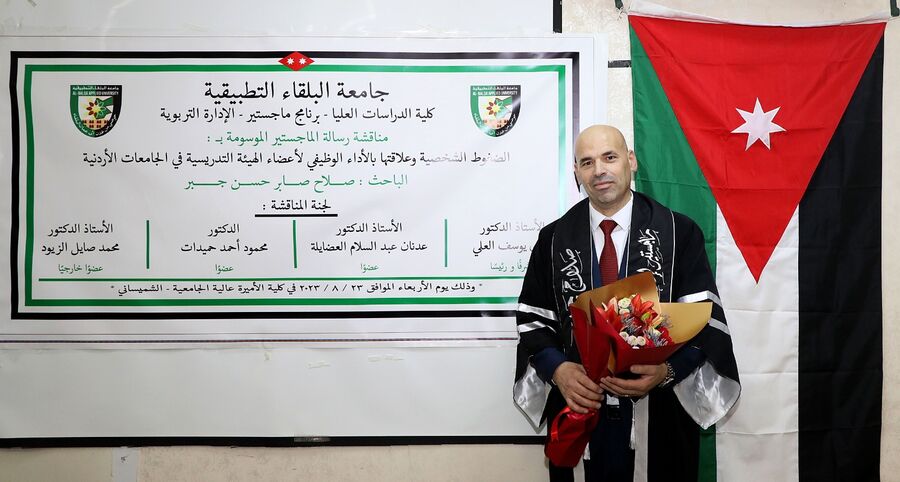 رسالة الماجستير للباحث صلاح صابر حسن