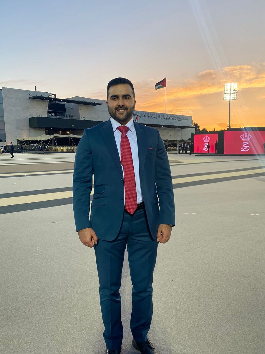 بيت معان يهنئ الشاب عبدالله خالد