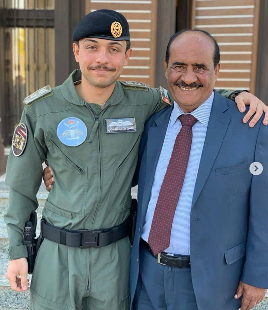 ولي العهد ينشر كلمات في رثاء