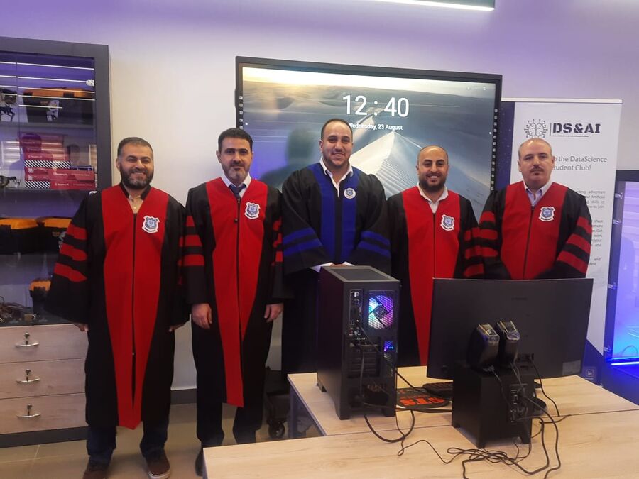 مناقشة رسالة ماجستير في الأمن السيبراني