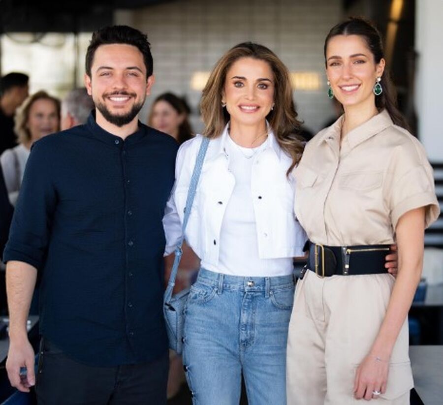 ماذا قال ولي العهد لجلالة الملكة