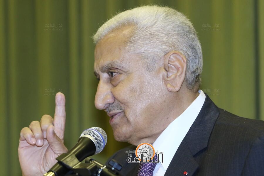 عبدالله النسور بحفل إشهار كتاب جورج