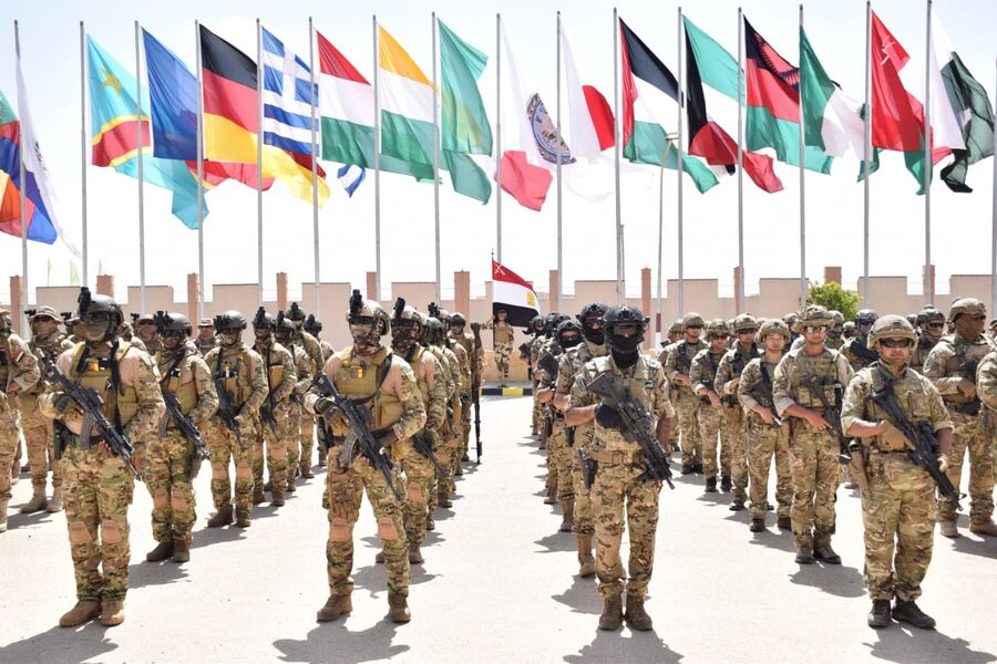 انطلاق فعاليات التمرين المتعدد الجنسيات النجم