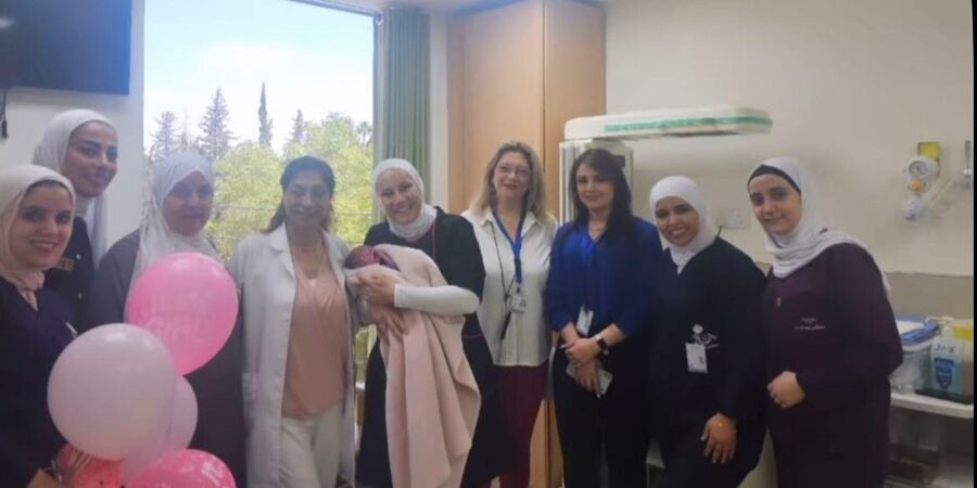 رانيا الحوراني تشكر الدكتورة ريم أبو