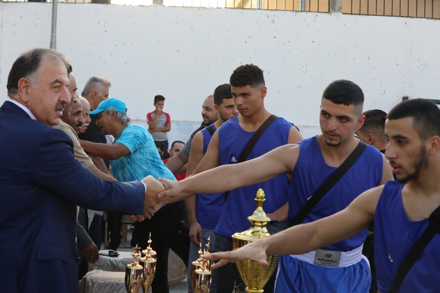 رفعت الطويل يرعى الاحتفال الكبير بيوم