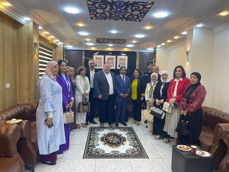 كفرنجه:حواريه حول مشاركة المراة الأردنية في