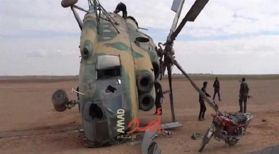 سقوط هيلوكبتر اماراتية في الخليج