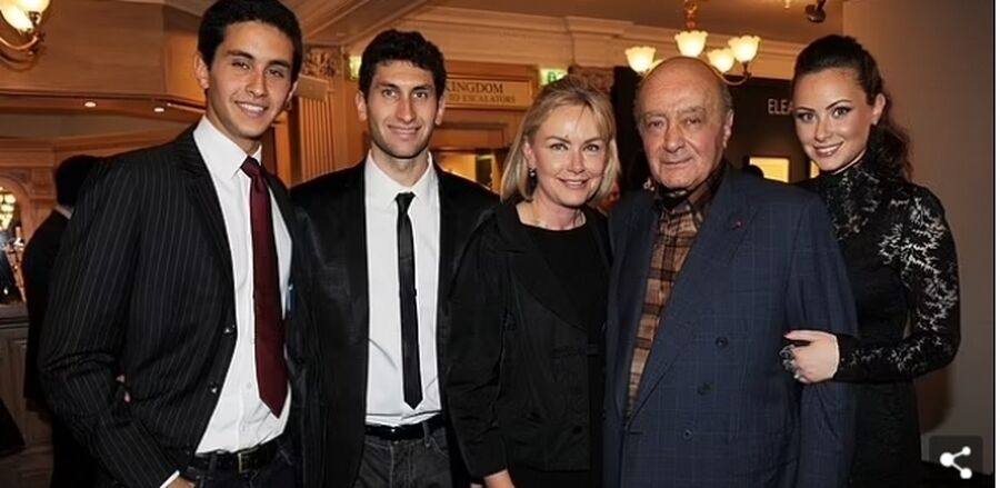 صراع بين أبناء محمد الفايد في