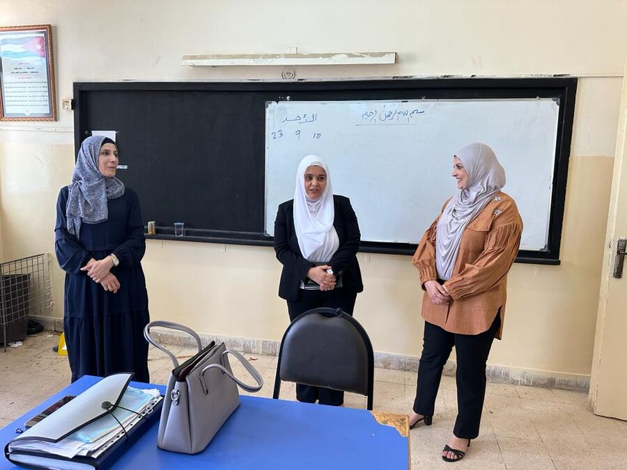 الوريكات تلتقي طالبات التعليم المهني التقني