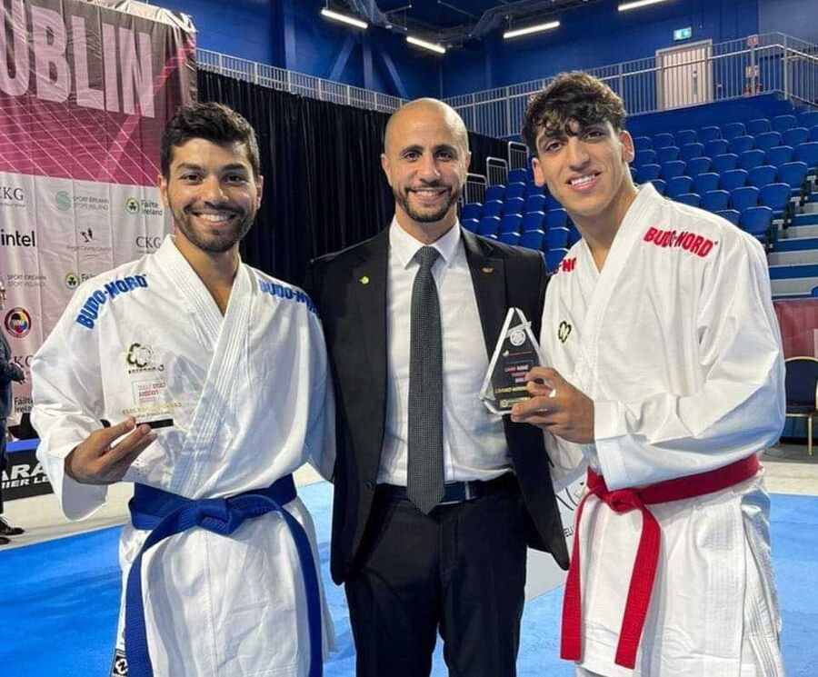 أردنيان يفوزان بجائزة لأفضل لاعبي كراتيه