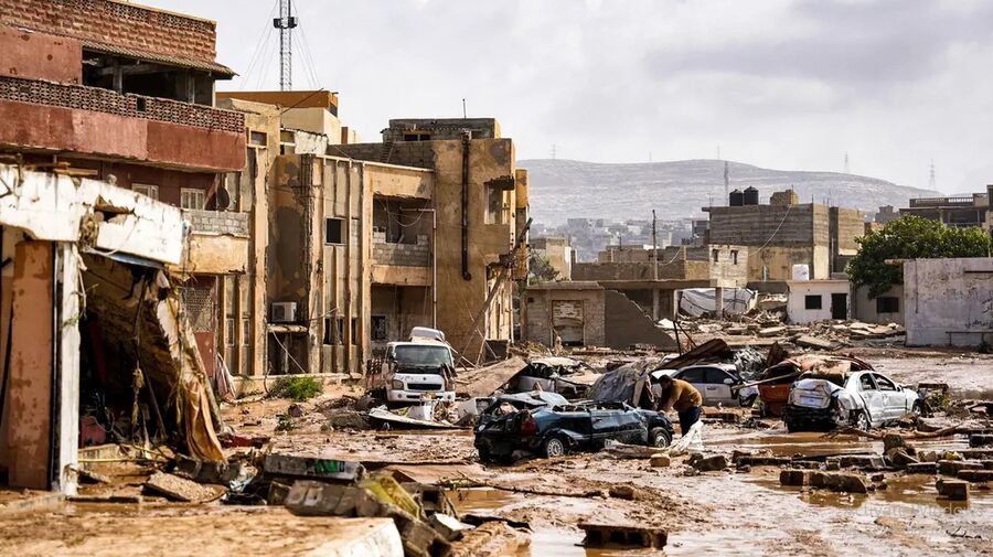 ربع درنة اختفى جراء الفيضانات.. وعدد