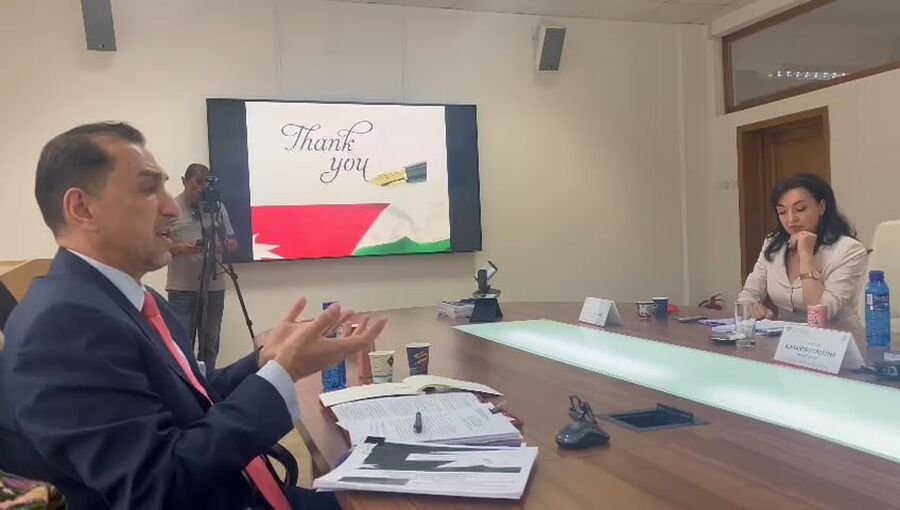 السفير سفيان القضاة يحصل على درجة