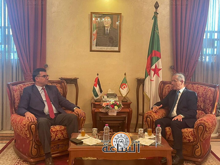 وزير الفلاحة الجزائري يستقبل وزير الزراعة