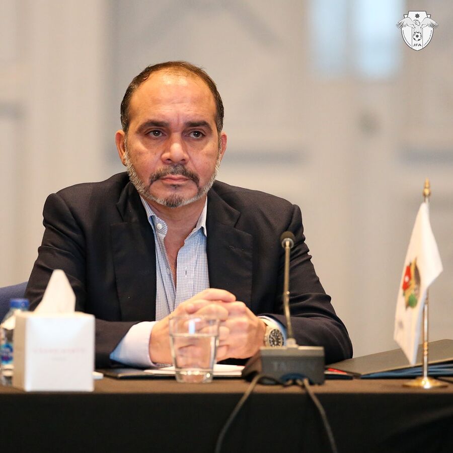 برئاسة الأمير علي.. الاتحاد الأردني يعقد