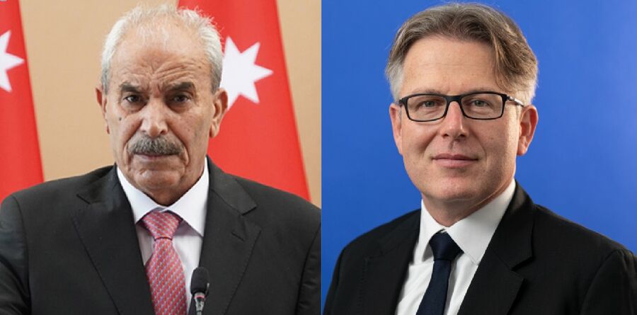 وزير العدل والسفير الفرنسي يبحثان سبل