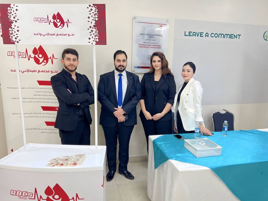 بتنظيم المستشفى الإسلامي.. RBCs Team يشارك