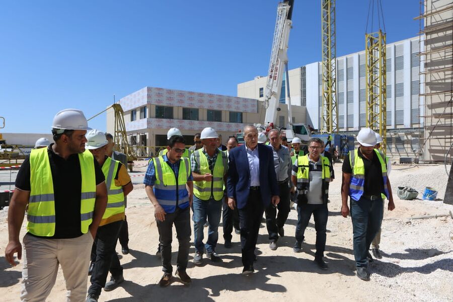 إنجاز 64% من مشروع مستشفى الأميرة