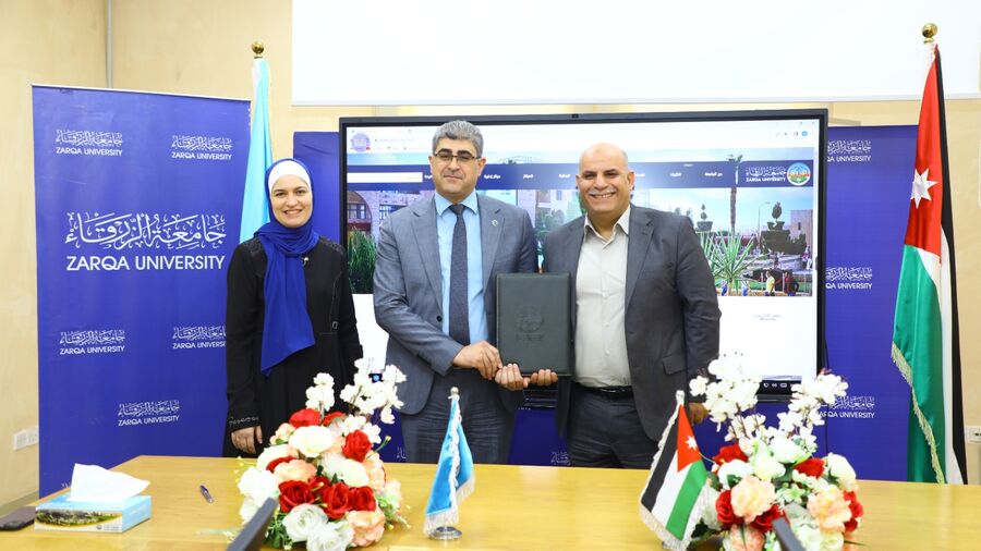 اتفاقية تفاهم بين جامعة الزرقاء والشركة