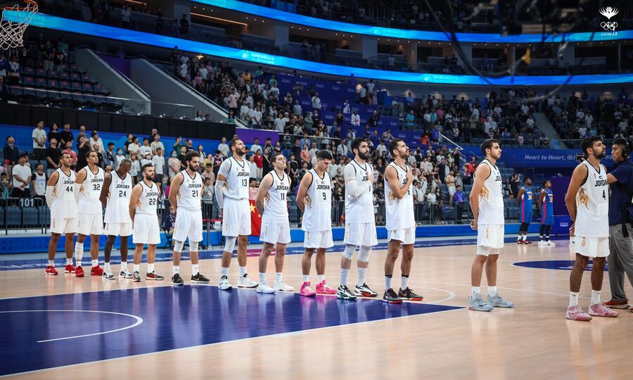 صقور الأردن بمواجهة السعودية والهدف نصف