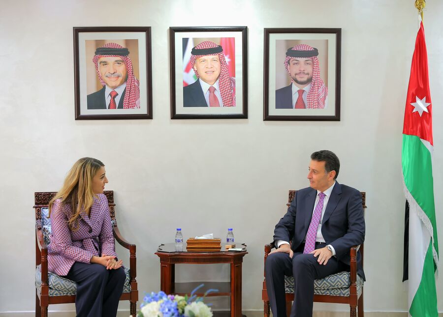 لمبرت تؤكد للصفدي أهمية ودور الوصاية