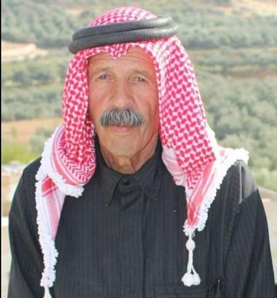 والد الزميل المصور الصحفي حامد الزيود