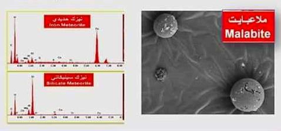 البروفيسور الاردني ملاعبة يكتشف قطعا نيزكية