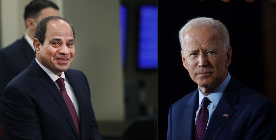بايدن أجرى محادثات هاتفية مع السيسي
