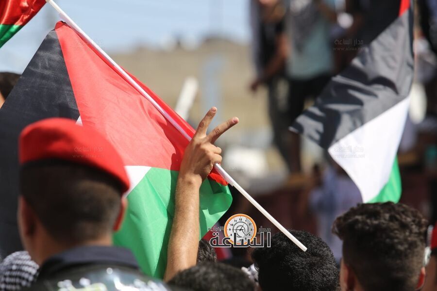 عاصفة ( الاردن يدعم فلسطين).. شباب