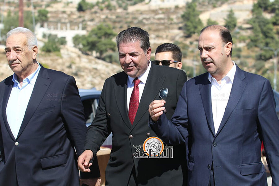 الصحافي مصطفى الريالات وشقيقه محمد يولمان