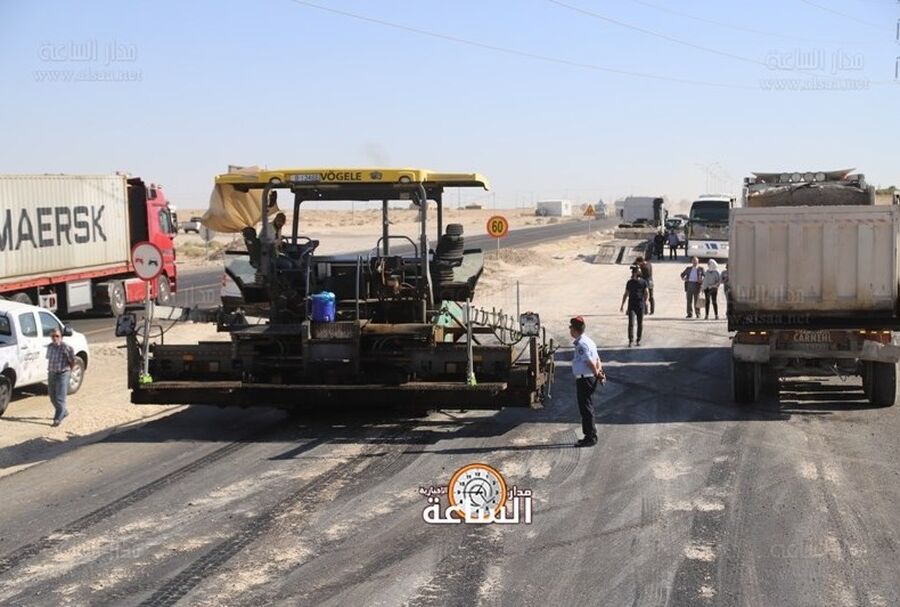الأشغال: اغلاق جزء من الطريق الملوكي