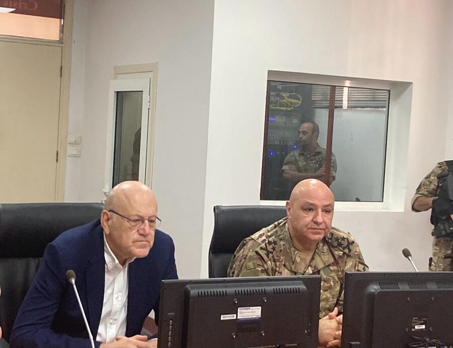 زيارة مفاجئة لرئيس الحكومة اللبنانية إلى