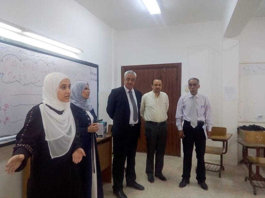 مدير الشؤون التعليمية في الكورة يتابع