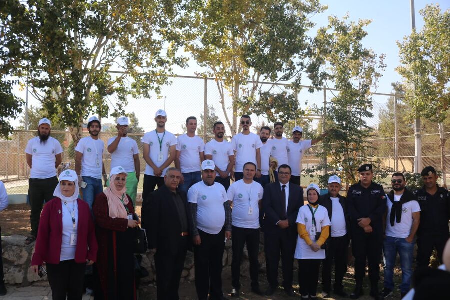 جمعية البيئه والتأمين الاسلامية تنفذان حملة