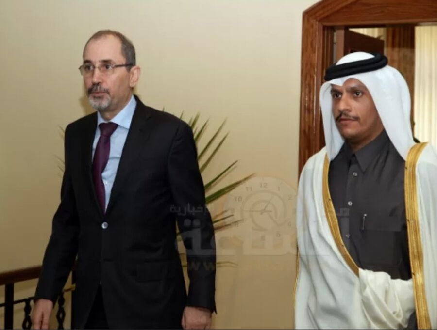 الصفدي ومحمد آل ثاني.. وقف الحرب